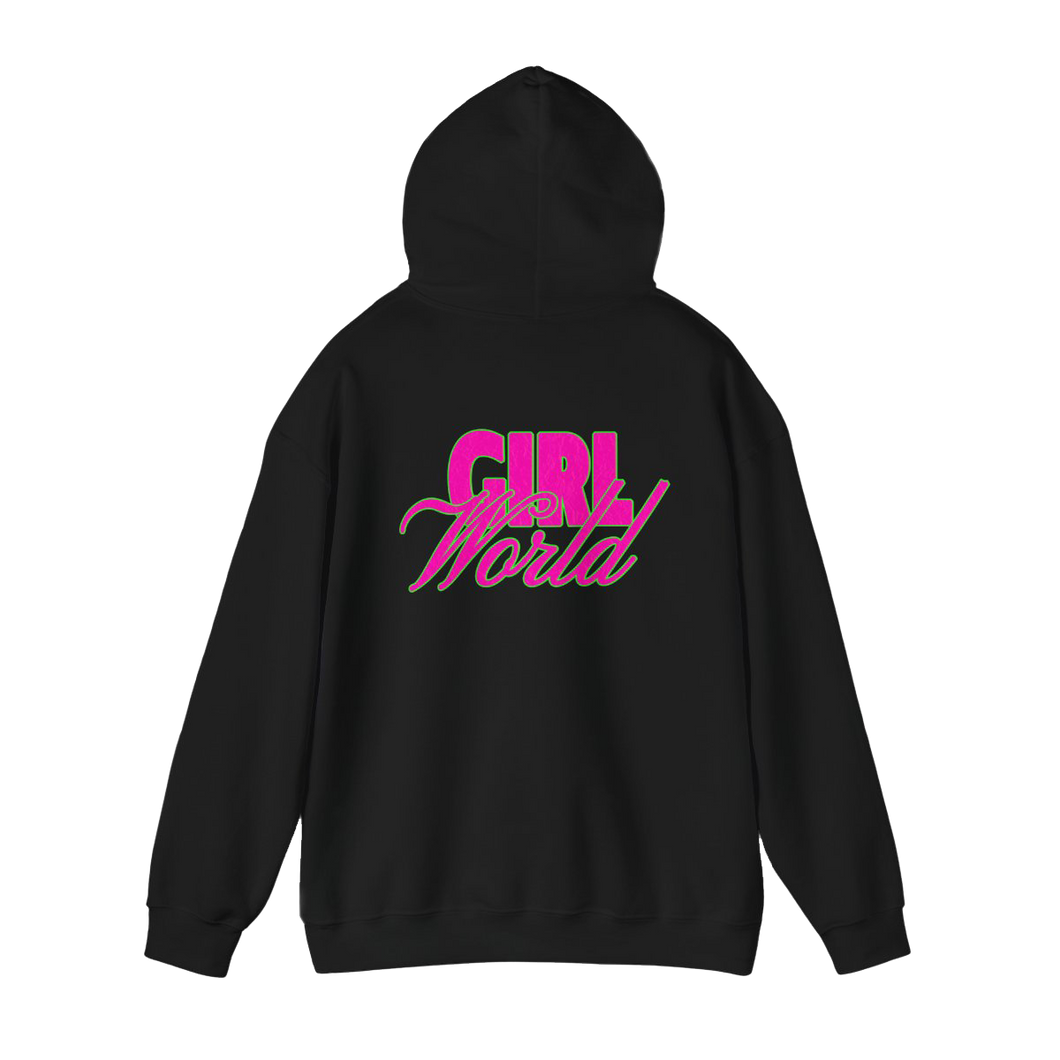 Girl World Heavy Blend Hooded Sweatshirt